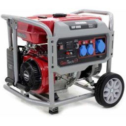 GeoTech-Pro GeoTech Pro GGP 8000 - Groupe électrogène 6.5 Kw monophasé à essence - sur chariot
