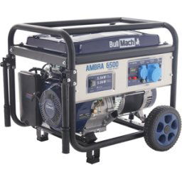 BullMach AMBRA 6500 - Groupe électrogène 5.5 Kw monophasé - Version à chariot