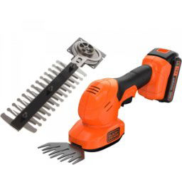 Black & Decker B&DBCSS18D1W - Cisaille à gazon et à haies à batterie - 18V 2Ah