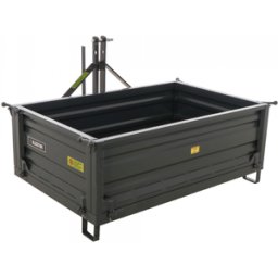 Benne pour tracteur Blackstone B-TB 160 - Basculante - 3 ridelles ouvrables