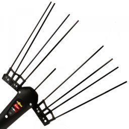 Brumi Etna 12V - Peigne vibreur électrique à batterie - Perche en aluminium 235/320cm