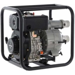 Pompe thermique diesel Blackstone BD-T 8000 pour eaux usées sales avec raccords 80 mm - Euro 5