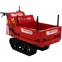 Ceccato Olindo Brouette à moteur CECCATO CINGOLONE - Benne extensible - Charge 350 kg