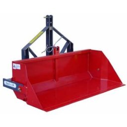 Godet postérieur pour tracteur GeoTech de 180 cm - Série lourde - Capacité charge 700 Kg