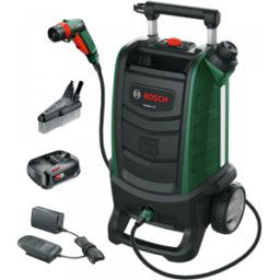 Nettoyeur haute pression à batterie BOSCH Fontus GEN 2 - 20 bars - compact - réservoir 15 l - 18V - 2.5ah