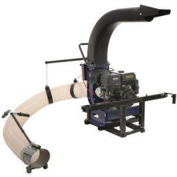 BullMach Filla RE - Aspirateur à feuilles thermique sur remorque - Rato 7 CV
