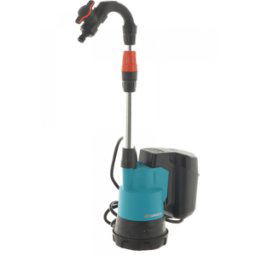 Pompe Gardena pour citerne 2000/2 - Batterie de 18 V 2.5 Ah et chargeur inclus