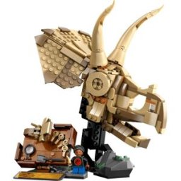 Lego Les fossiles de dinosaures: le crâne du tricératops