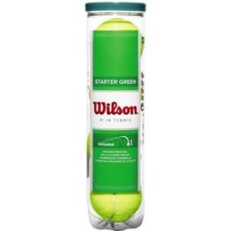 WILSON Boîte de 4 balles Starter vertes