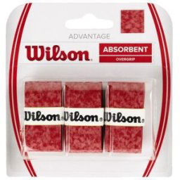 WILSON Surgrip Advantage — Pack de 3 RED