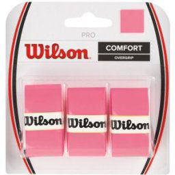 WILSON Pro Overgrip, pack de 3 PINK