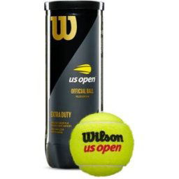 WILSON Balles de tennis US Open Extra Duty — Boîte de 3 balles YELLOW