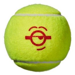 WILSON Pochette de balle de tennis Minions Stage 3 YELLOW