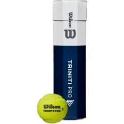 WILSON Pochette de 4 balles Triniti Pro YELLOW