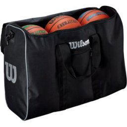 WILSON Sac de voyage 6 ballons BLACK