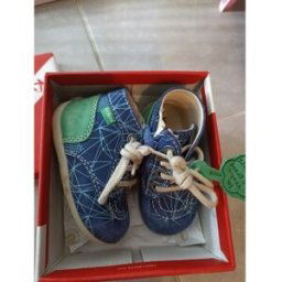 Boots enfant Kickers Kickers bleues Bleu