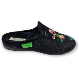 Mules La Maison De L'espadrille g143 femme Noir