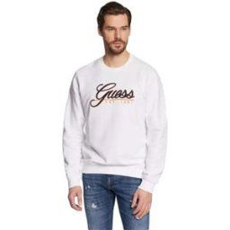 Sweat-shirt Guess beau Blanc