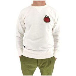 Sweat-shirt In The Box Pull Snoopy Love Patch Homme Panna Blanc