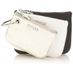 Pochette Guess Ensemble de 3 Pochettes Manola Noir/Blanc/Doré Multicolore