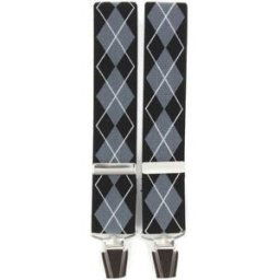 Ceinture Tony & Paul Bretelle 4 clips CALIXTE Gris