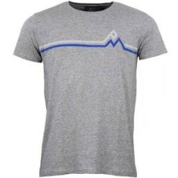 T-shirt Peak Mountain T-shirt manches courtes homme CASA Gris