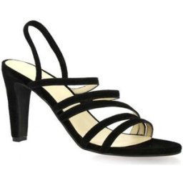 Sandales Vidi Studio Nu pieds cuir velours Noir