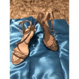 Sandales Autre Sandales couleur phyton Beige