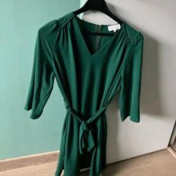 Robe courte Grace & Mila Robe Vert