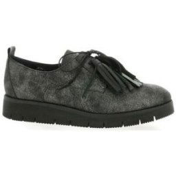 Derbies Reqin's Derby cuir laminé Noir