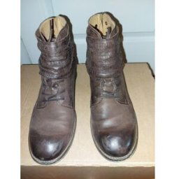 Boots Kickers Boots en cuir Marron