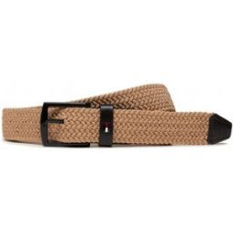 Ceinture Tommy Hilfiger Ceinture tressee homme Ref 51674 RB Beige
