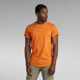 T-shirt G-Star Raw D24431-C372 BACK LASH-1018 Orange