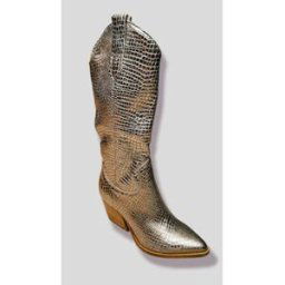 Bottines Semerdjian - Santiag M690M1-L Texano Caiman Doré