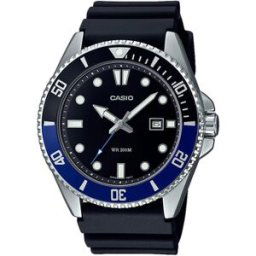 Montre Casio MDV-107-1A2VEF, Quartz, 44mm, 20ATM Argenté