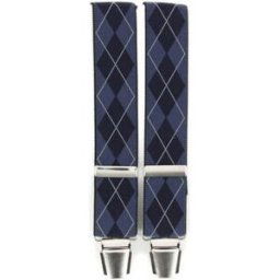 Ceinture Tony & Paul Bretelle 4 clips Bleu