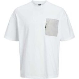 T-shirt Jack & Jones 168473VTAH24 Blanc
