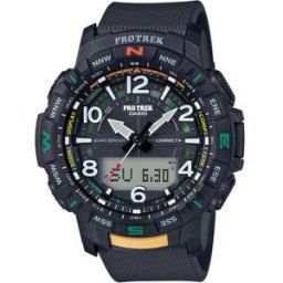 Montre Casio PRT-B50-1ER, Quartz, 51mm, 10ATM Noir