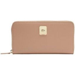 Portefeuille Lacoste Compagnon Ref 54359 665 Amande 19*10*2 cm Beige