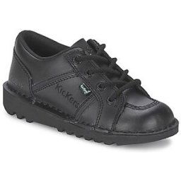 Baskets basses enfant Kickers KICK LOTOE Noir