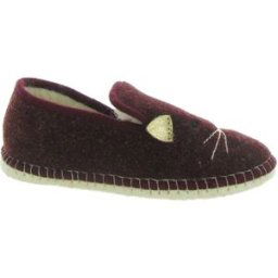 Chaussons La Maison De L'espadrille F4131 CHARENTAISE CHAT Bordeaux
