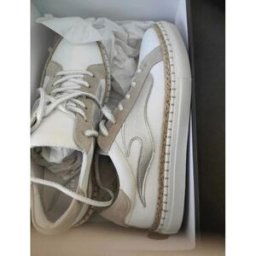 Baskets basses Autre Marque Basket blanche et argent one step 38 Multicolore