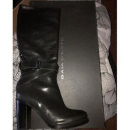 Bottes Autre Bottes en cuir neuves jamais portées Noir