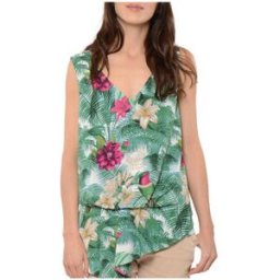 Chemise Kaporal Chemisier Tunik Clair Multicolore Vert