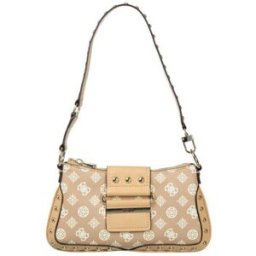 Sac Guess femme sac greta clous beige Beige