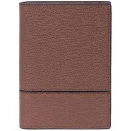 Portefeuille Hexagona Portefeuille en cuir Ref 57672 marron 9.5*13*2 cm Marron