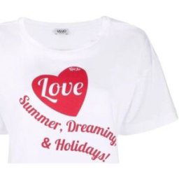 T-shirt Liu Jo WA1478J0094 Blanc