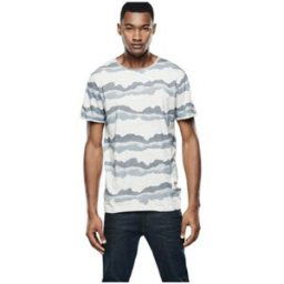Polo G-Star Raw T-Shirt G-Star Yoshem Stripes Camo Snow Htr (sp) Gris