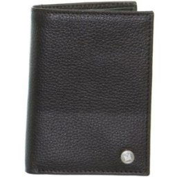 Portefeuille Serge Blanco Portefeuille ref_49572 180 choco 8.5*12*2 Marron