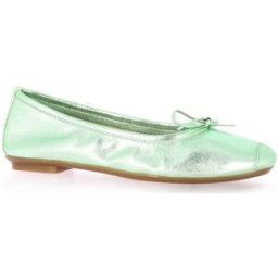 Ballerines Reqin's Ballerines cuir laminé Vert